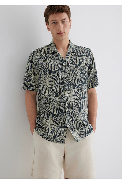 Mavi Printed Gray Shirt Regular Fit / Regular Cut 0211489-89886