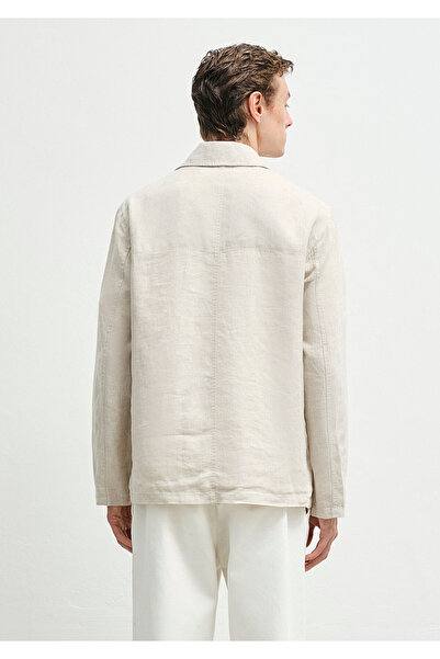 Mavi Ecru Linen Blazer 0110713-70144