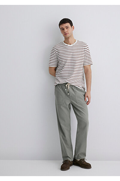 Mavi Green Lyocell Trousers 0010156-71484