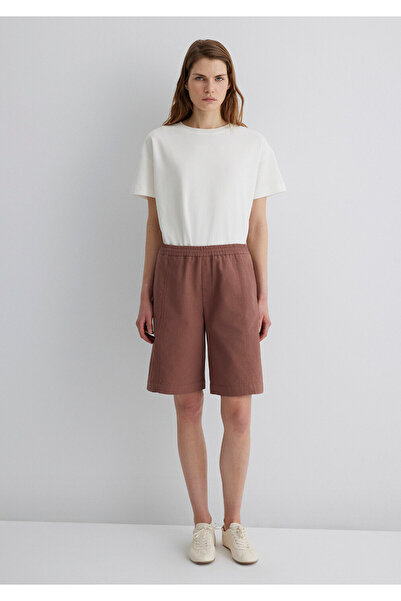Mavi Brown Bermuda Shorts 1410200-70387