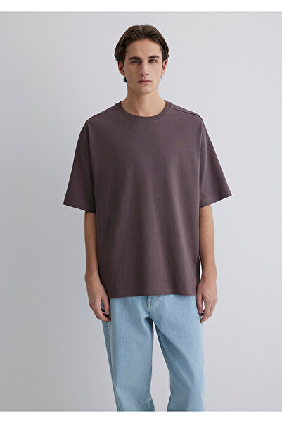 Mavi Purple Basic T-Shirt Oversize / Wide Cut 0612641-86683