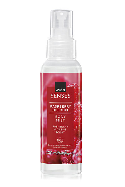 AVON رذاذ الجسم Senses Raspberry Delight
