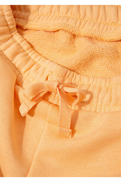 Mavi Logo Printed Orange Shorts 7410002 -71218