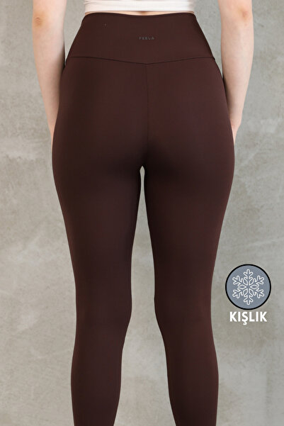 Feela Moda Premium Push up High Waist Recovery Ribbed Winter Tights 2006