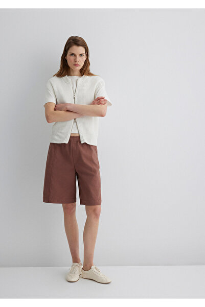 Mavi Brown Bermuda Shorts 1410200-70387