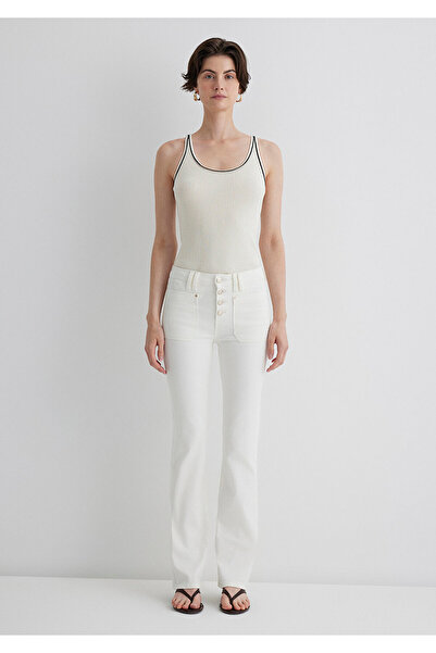 Mavi Sierra Gold Premium Off-White Jean Pants 1010578-89774