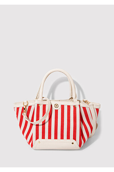 Mavi Red Striped Shoulder Bag 1913094 -29781