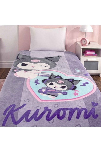 Taç Licensed Kuromi Fun Single Blanket