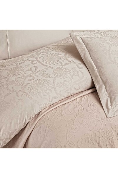 Taç Taç Odette Bedspread Double Duvet Cover Set Powder