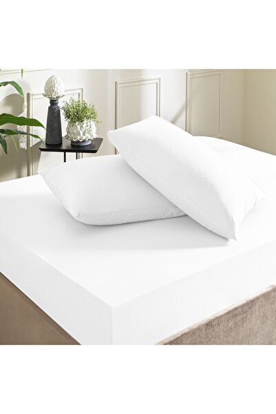 Taç Ranforce Double White Sheet Set - Color Dreams