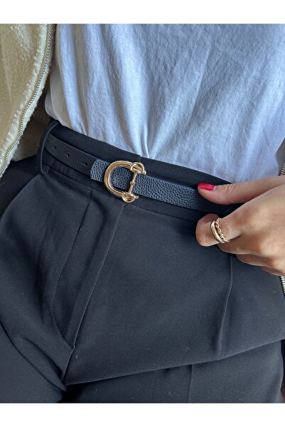 LİA KEMER Curea cu cataramă aurie pentru femei, curea pentru haine, curea pen...