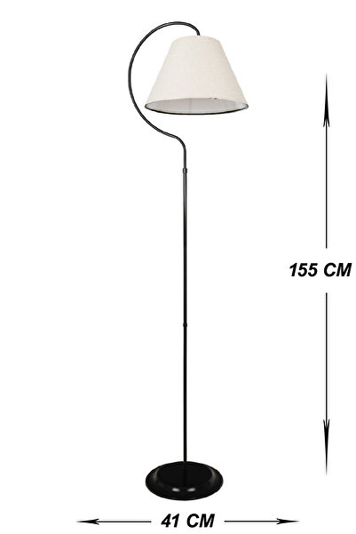 VENON Aydınlatma Lambader Rose Emma Elips Siyah Krem Şapka