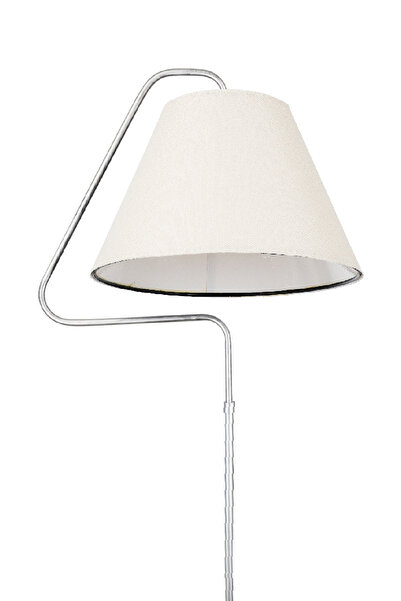 VENON Aydınlatma Lambader Silver Mia Üçgen Gümüş Patine Krem Şapka