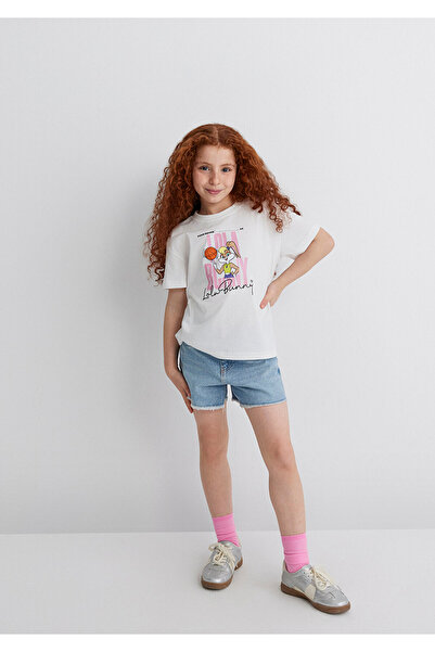 Mavi Lola Bunny Printed T-Shirt Loose Relaxed Fit 7610289 -70057
