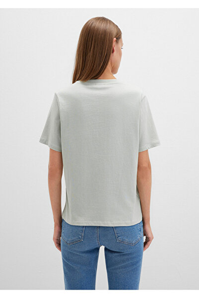 Mavi Printed Green T-Shirt Regular Fit 1613147 -70148