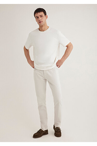 Mavi Jake Black Ecru Comfort Gabardine Trousers 0042289464