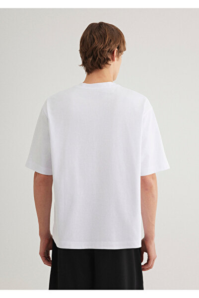 Mavi Mv91 Embroidery Detailed White T-Shirt Boxy Fit 0612576 -620