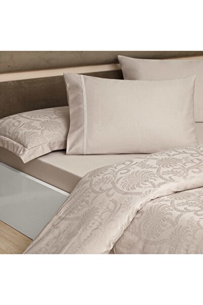 Taç Taç Odette Bedspread Double Duvet Cover Set Powder