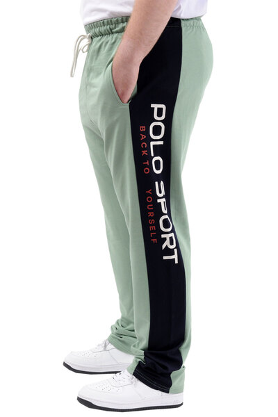 ModeXL MEn's SwEatpants - PockEtEd, PrintEd, Sport 24516 Çağla, Plus SizE