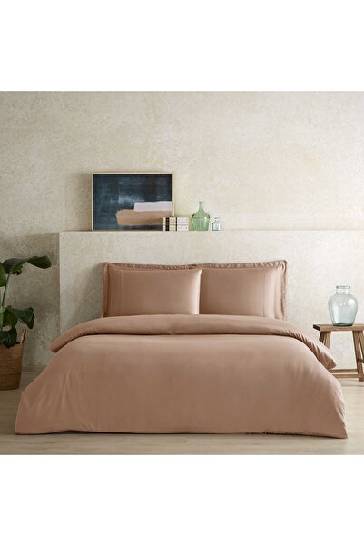 Linens X Tencel ™ Lyocell Double Duvet Cover Rose