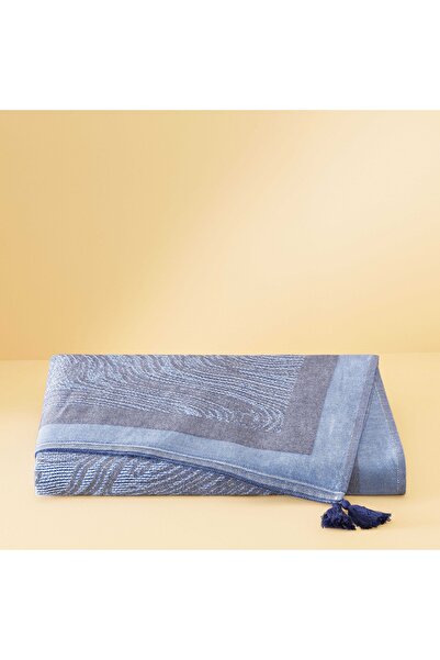 Taç Taç Butik Bodrum Throw Mavi