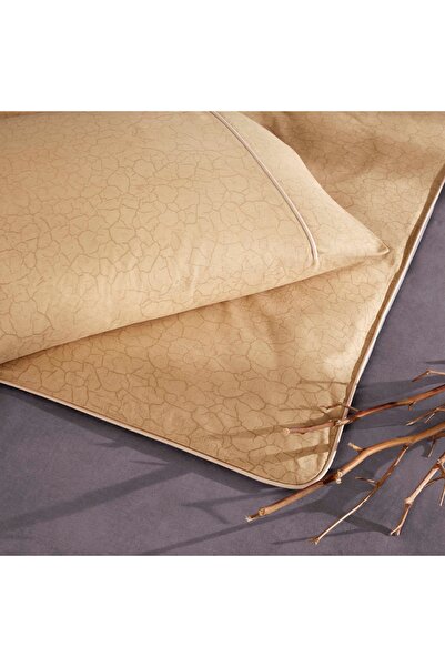 Taç Riven Bias Double Duvet Cover Set Anthracite