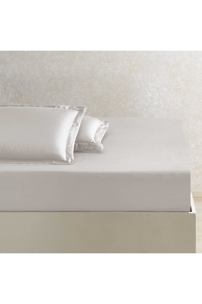 Linens X Tencel ™ Lyocell Double Bed Sheet Beige