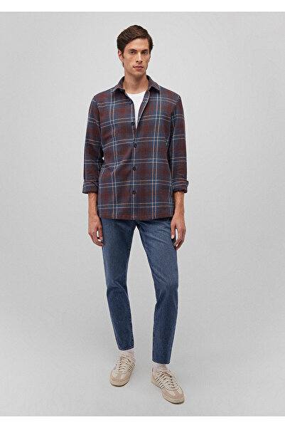 Mavi Checked Brown Shirt Regular Fit / Regular Fit 0211334 -89073