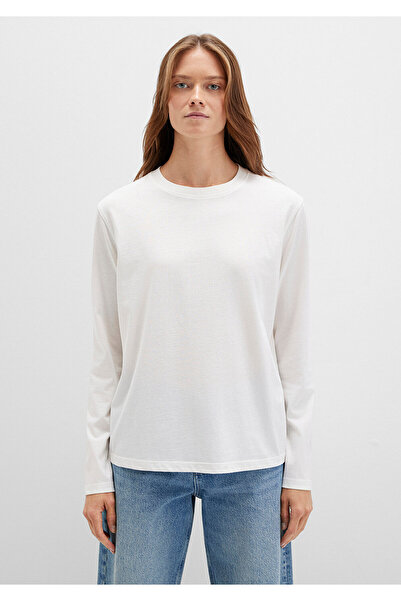 Mavi Long Sleeve Basic T-Shirt Loose Fit / Loose Relaxed Fit 1613038 -70057