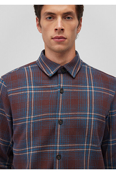 Mavi Checked Brown Shirt Regular Fit / Regular Fit 0211334 -89073