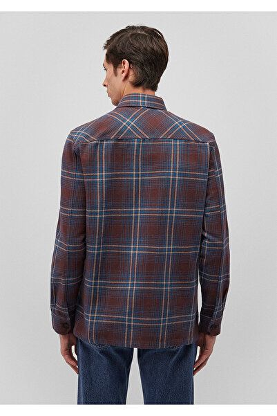 Mavi Checked Brown Shirt Regular Fit / Regular Fit 0211334 -89073