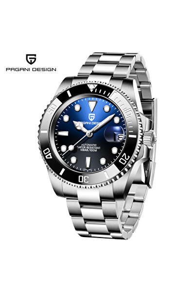 Pagani design PD-1661 Submariner 40MM Otomatik Mekanik Kol Saati Paslanmaz Çe...