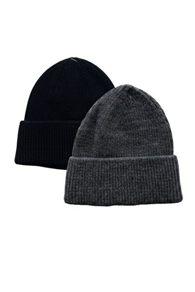 QUOS Beretă pliabilă unisex din 2 piese