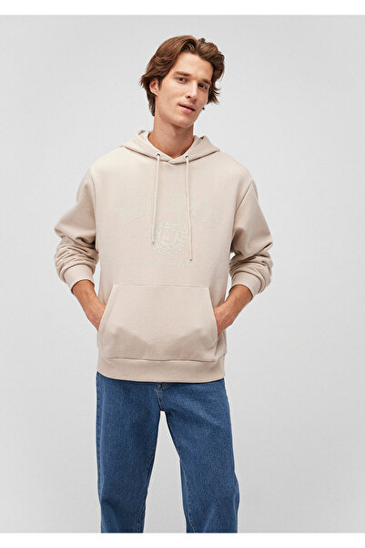 Mavi Hooded Beige Sweatshirt 0S10201-70144