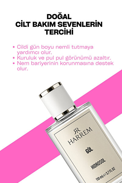Harrem Gül Suyu Cilt Tonu Eşitleyici Ve Cilt Yenileyici Tonik