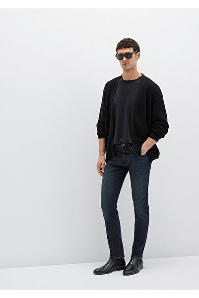 Mavi Jake Lux Vintage Dark Blue Jean Trousers - Misty, Black, 0042287868