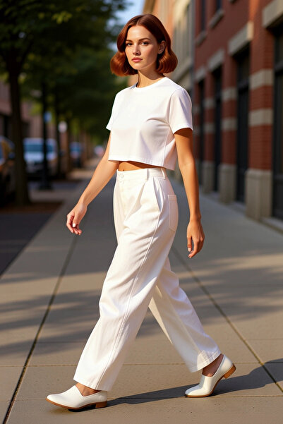 PayBuy Women's Fashion High Waist Wide Leg Linen Pants Casual Chic Weekend Summer