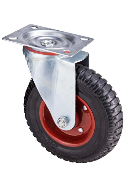 Evotools Swivel Wheel with Flange for Trolley 1105 - Wheel diameter 200 mm Ma...