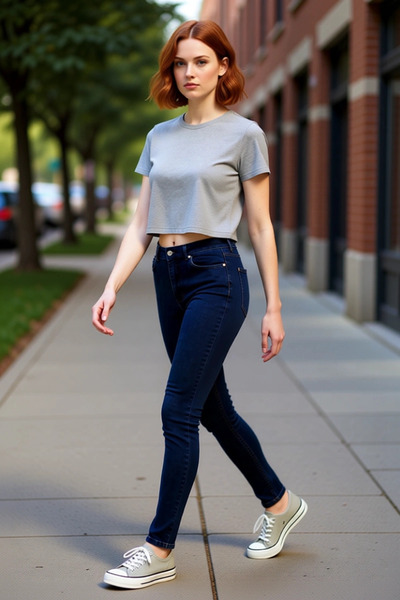 PayBuy Γυναικεία μόδα Skinny Jean Ψηλόμεση Στενό Πόδι Αδυνατιστικό Εφέ Καθημε...