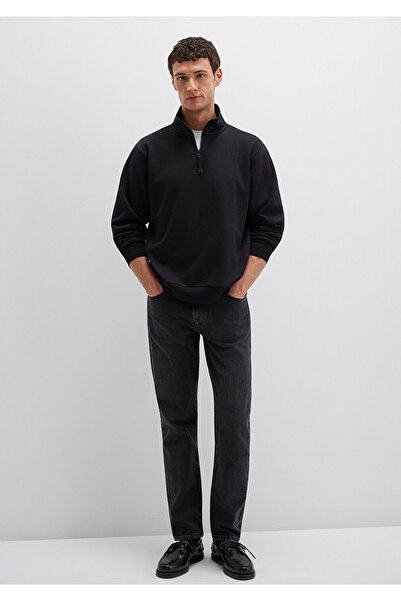 Mavi Μαύρο Basic Φούτερ - Ημιφερμουάρ 0S10278-900