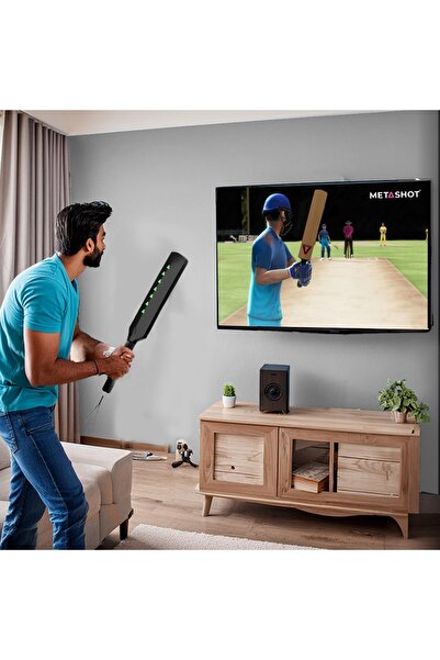 Merlin MetaShot Smart Bat Cricket Game (With Universal MHL TV Connector)