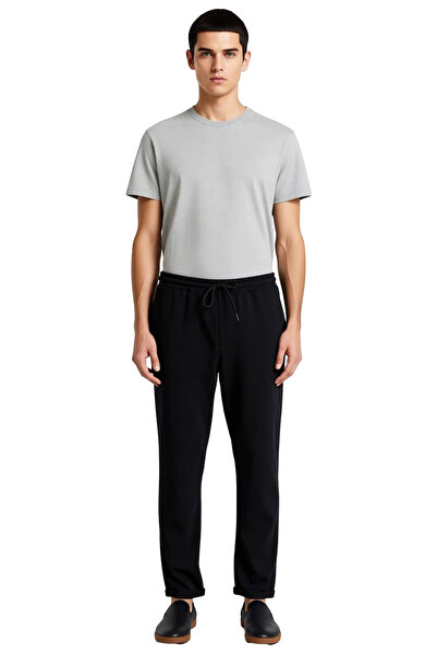 PayBuy Men's Fashion Slim Fit Narrow Leg Woven Pants Thin Fabric for Daily Wear Summer