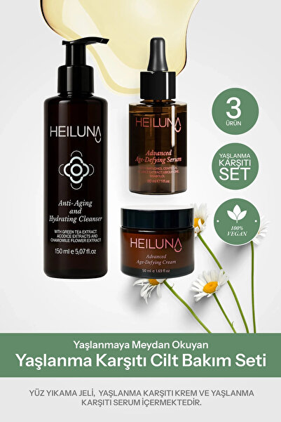 Heiluna Yaşlanma Karşıtı Cilt Bakım Seti