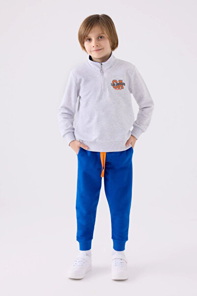 Rolypoly Boy's tracksuit set - snow melange