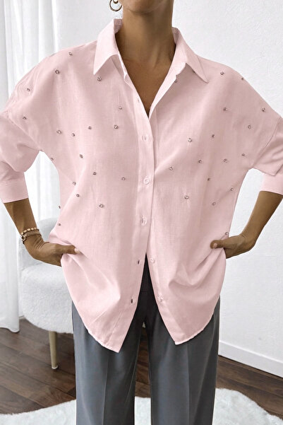 Basko fashion Πουκάμισο salash με πέτρα
