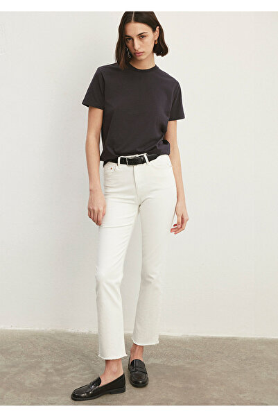 Mavi New York All Blue White Jean Trousers 101441-81364