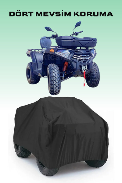 Breen غطاء أسود لعربة كوبيا تراف 350 ATV