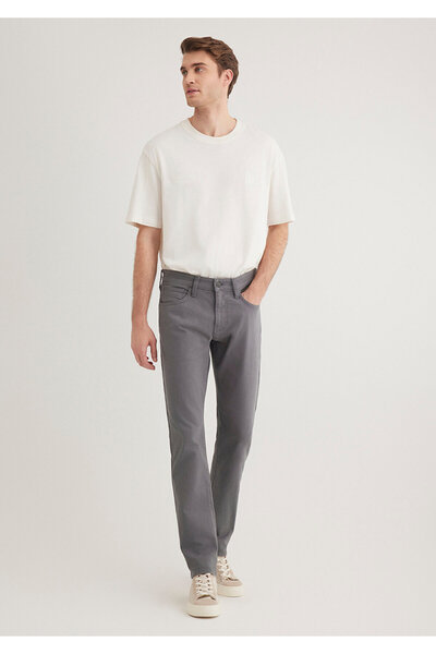 Mavi Jake Anthracite Comfort Gabardine Trousers0042286569