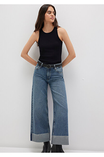 Mavi Halter Neck Black Basic Tank Top Slim Fit / Slim Fit 1612462 -900