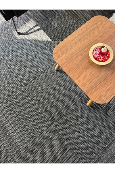 DEKOSET Karo Halı River Line 03 ( 1 Karo 50x50cm 1 Paket 8 m²'dir )